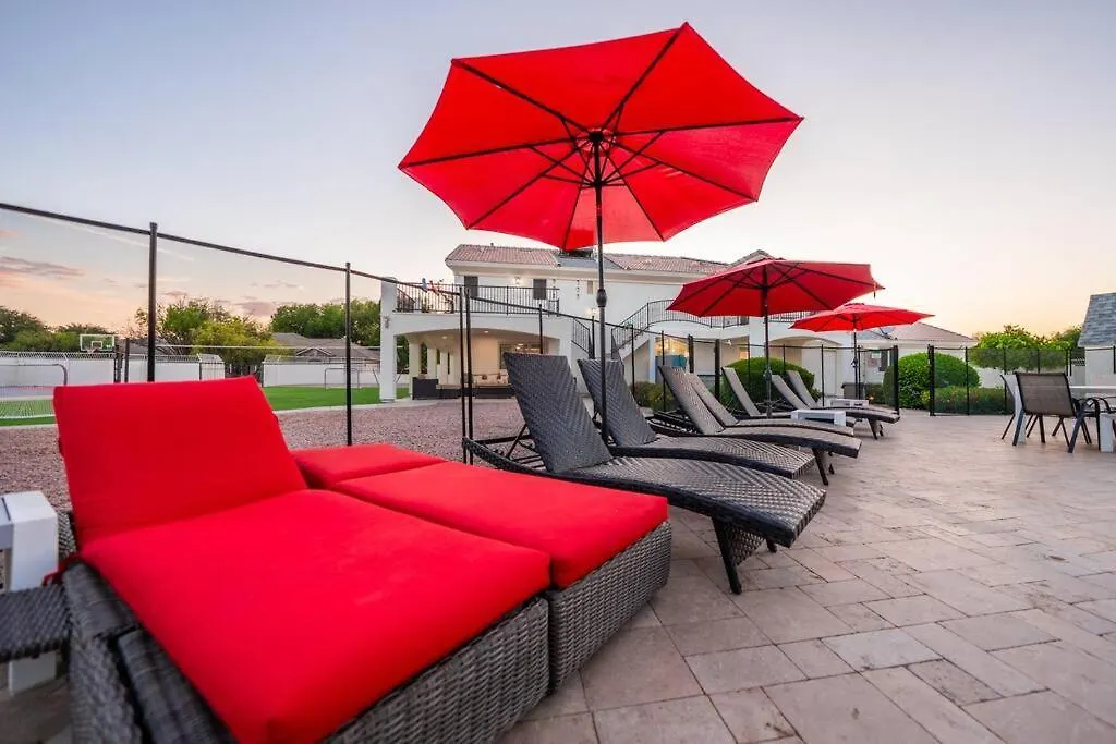Lefairview Chateau- Pickleball Heated Pool Jacuzzi Gilbert 0*,  United States