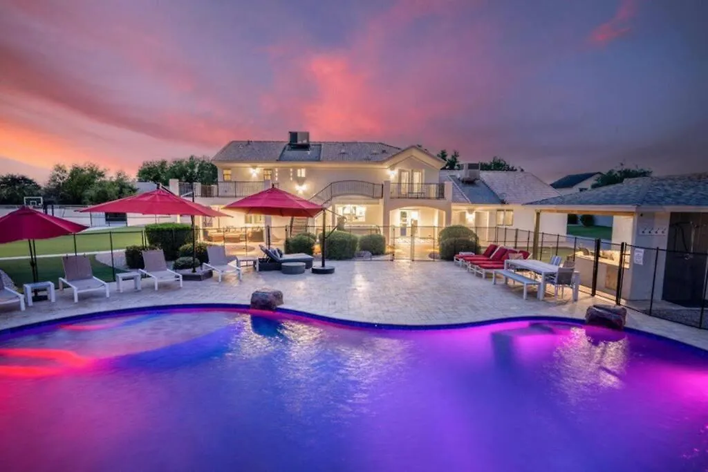 Lefairview Chateau- Pickleball Heated Pool Jacuzzi Gilbert
